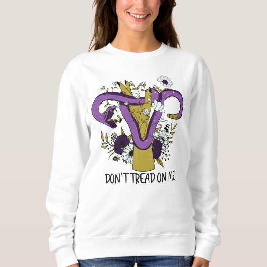 Sweatshirt Ne me trompe pas féministe (Devant)