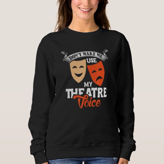 Sweatshirt Ne m'oblige pas à utiliser ma conception de metteu (Devant)