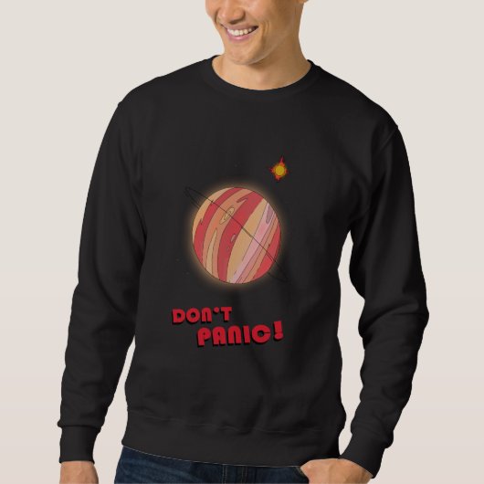 Sweatshirt Ne paniquez pas ! (Devant)