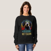 Sweatshirt Ne pas enseigner Bluetick Coonhound Dog Summ (Devant entier)