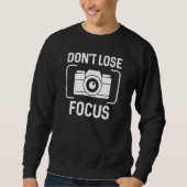 Sweatshirt Ne pas perdre de vue (Devant)