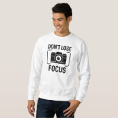 Sweatshirt Ne pas perdre de vue (Devant entier)