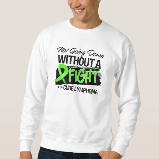 Sweatshirt Ne pas tomber sans combattre - Lymphome (Devant)