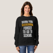 Sweatshirt Né Pour Beachcombing (Devant entier)