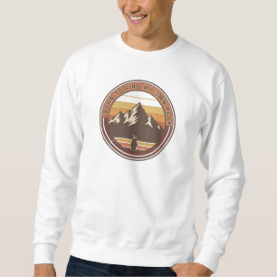 Sweatshirt Né pour trouver mon propre sommet - Le pingouin in