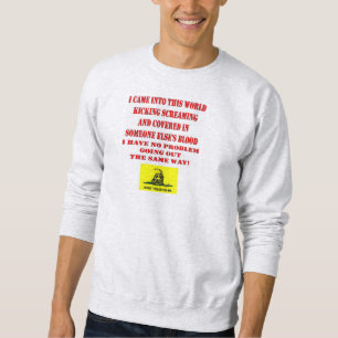 SWEATSHIRT NE T'EN PRENDS PAS POUR MOI
