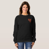 Sweatshirt Ne Va Pas Bacon Mon Coeur, Drôle (Devant entier)