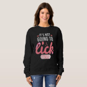 Sweatshirt Ne Va Pas Se Lick Elle-Même Sweets Bonbons (Devant entier)