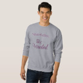 Sweatshirt Néanmoins elle a persisté (Devant entier)