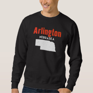 Sweatshirt Nebraska États-Unis État Amérique Voyage Nebraskan