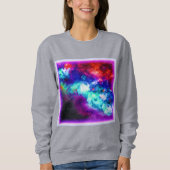 Sweatshirt Nebula Stars Design Art numérique. Commandez dès m (Devant)