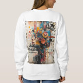 SWEATSHIRT NEON ROSE (Dos)