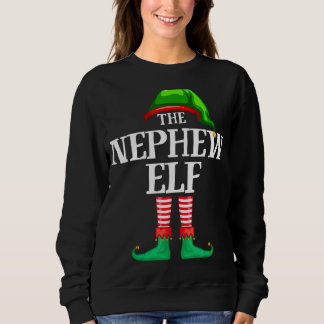 Sweatshirt Nephew Elf Matching Family Group Christmas Party P