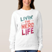 Sweatshirt Nerd (Devant)