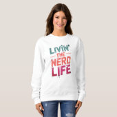 Sweatshirt Nerd (Devant entier)