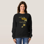 Sweatshirt Nest N'est Pas Oiseaux Nouveauté (Devant entier)