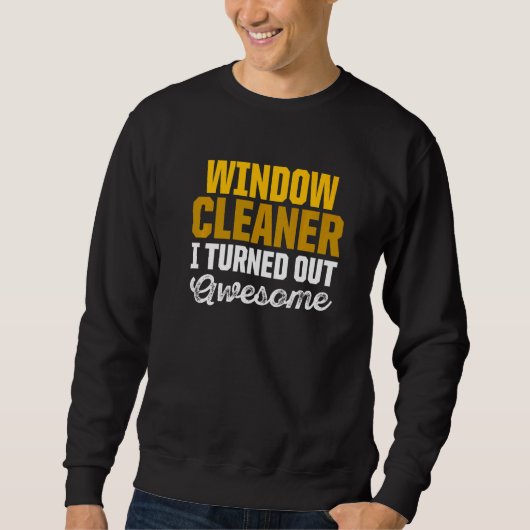 Sweatshirt Nettoyage des fenêtres 7 (Devant)