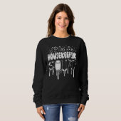 Sweatshirt Nettoyeur de l'équipe de ménage (Devant entier)