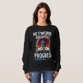 Sweatshirt Network Architect In Progress Trainee Student (Devant entier)