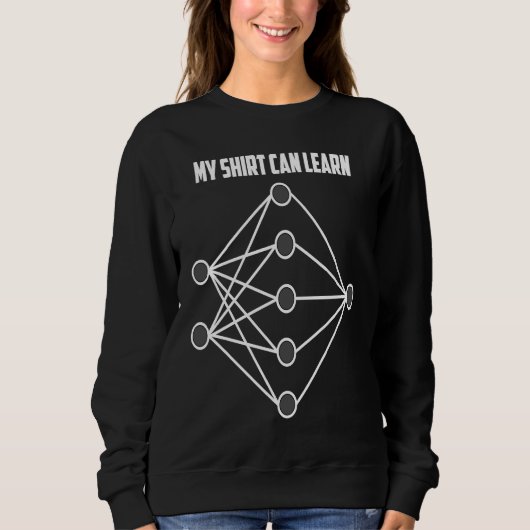 Sweatshirt Neural Network Machine Learning for Data Science (Devant)