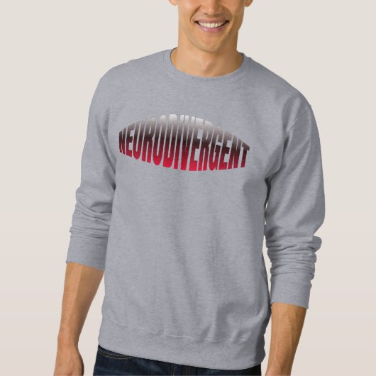 Sweatshirt NeuroDIVERGENT Sensibilisation Neurodiversité mode (Devant)