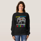 Sweatshirt Neurodiversity Symbol Ability Autism Creature Men  (Devant entier)