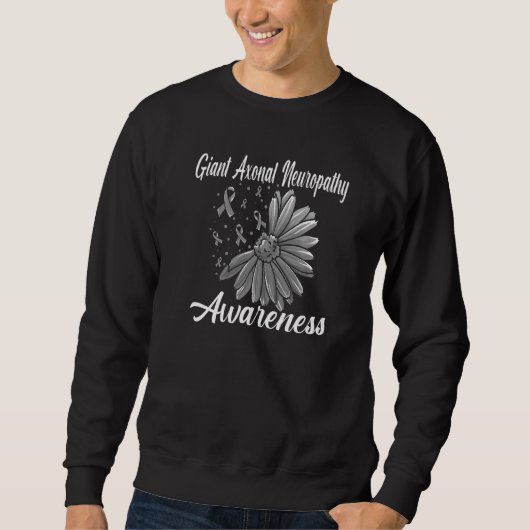 Sweatshirt Neuropathie axonale géante Sensibilisation Maladie (Devant)