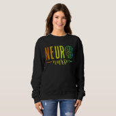 Sweatshirt Neuroscience Intensive Care Unit RN Nursing Neuro  (Devant entier)