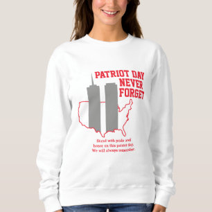 Sweatshirt Never Forget 911 20th Anniversary Patriot Day 2021
