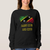Sweatshirt Nevian enthusiasts for Saint Kitts and Nevis (Devant)