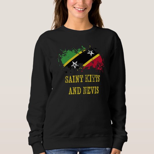 Sweatshirt Nevian enthusiasts for Saint Kitts and Nevis   (Devant)