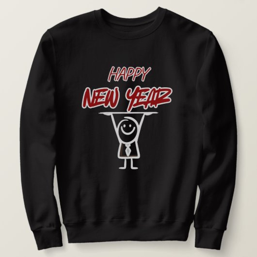 Sweatshirt NEW YEAR hoodies trendy stylish modern 2026 (Design devant)