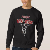 Sweatshirt NEW YEAR hoodies trendy stylish modern 2026 (Devant)
