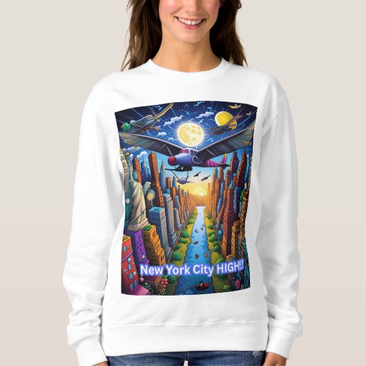 Sweatshirt New York City High (Devant)