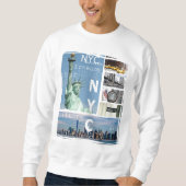 Sweatshirt New York City Nyc Ny Liberty Statue Manhattan (Devant)