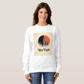 Sweatshirt New York Limited Edition - 1960s Style Graphic (Devant entier)