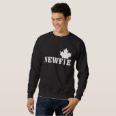 Sweatshirt Newfoundland Newfie Maple Leaf Canada Canadian Fla (Devant entier)