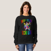 Sweatshirt Next Stop Second Grade Graduation Unicorn   (Devant entier)