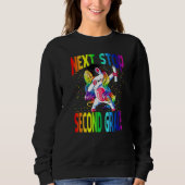 Sweatshirt Next Stop Second Grade Graduation Unicorn   (Devant)