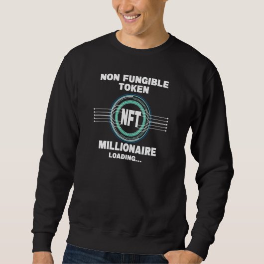 Sweatshirt Nft Digital Assets Solana Nft Cryptocurren (Devant)