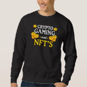 Sweatshirt Nft Jeux vidéo Crypto Jeu Jeu (Devant)