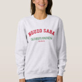 Sweatshirt NGUZO SABA Célébrer Kwanzaa (Devant)