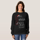 Sweatshirt Nice Naughty Médicale Laboratoire scientifique Chr (Devant entier)