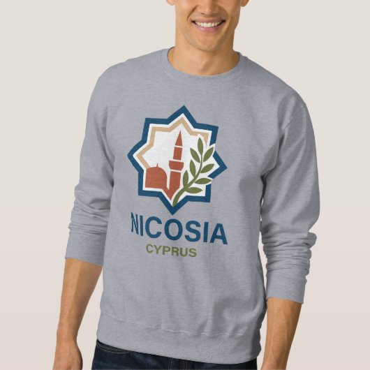 Sweatshirt Nicosie Chypre Méditerranée (Devant)