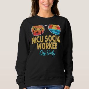 Sweatshirt Nicu Travailleur Social Hors Fonctionnement Joyeux