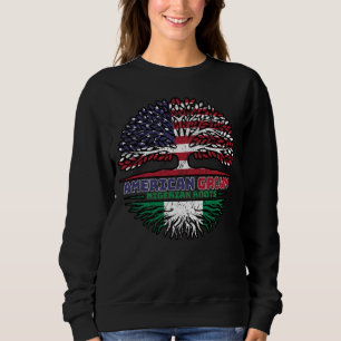 Sweatshirt Nigéria Nigérian États-Unis Américain USA États-Un