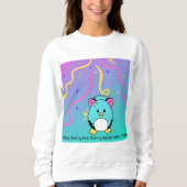 Sweatshirt Nightmare pour enfants TSNSG Confetti 90s (Devant)