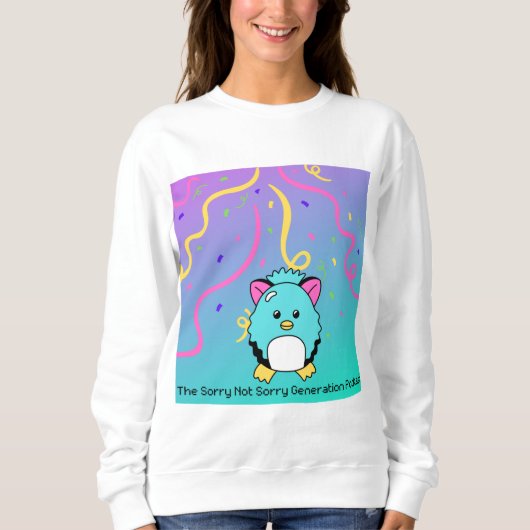 Sweatshirt Nightmare pour enfants TSNSG Confetti 90s (Devant)