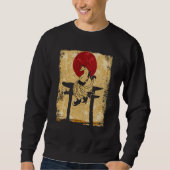 Sweatshirt Nine Tailed Fox Japanese Retro  1 (Devant)