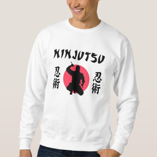 Sweatshirt Ninjutsu Soleil Levant (Devant)